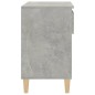 vidaXL Mueble zapatero madera contrachapada gris hormigón 70x36x60 cm vidaXL Mueble zapatero madera contrachapada gris hormigón 70x36x60 cm