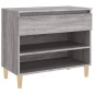 vidaXL Mueble zapatero madera contrachapada gris Sonoma 70x36x60 cm vidaXL Mueble zapatero madera contrachapada gris Sonoma 70x36x60 cm