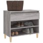 vidaXL Mueble zapatero madera contrachapada gris Sonoma 70x36x60 cm vidaXL Mueble zapatero madera contrachapada gris Sonoma 70x36x60 cm