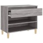 vidaXL Mueble zapatero madera contrachapada gris Sonoma 70x36x60 cm vidaXL Mueble zapatero madera contrachapada gris Sonoma 70x36x60 cm