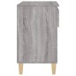 vidaXL Mueble zapatero madera contrachapada gris Sonoma 70x36x60 cm vidaXL Mueble zapatero madera contrachapada gris Sonoma 70x36x60 cm