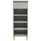 vidaXL Mueble zapatero madera contrachapada gris hormigón 40x36x105 cm vidaXL Mueble zapatero madera contrachapada gris hormigón 40x36x105 cm