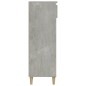 vidaXL Mueble zapatero madera contrachapada gris hormigón 40x36x105 cm vidaXL Mueble zapatero madera contrachapada gris hormigón 40x36x105 cm