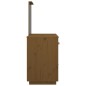 vidaXL Mesa tocador de madera maciza de pino marrón miel 95x50x134 cm vidaXL Mesa tocador de madera maciza de pino marrón miel 95x50x134 cm