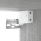 vidaXL Mueble con espejo y LED color gris Sonoma 76x15x55 cm vidaXL Mueble con espejo y LED color gris Sonoma 76x15x55 cm