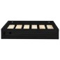 vidaXL Cama para perros madera maciza de pino negro 51,5x44x9 cm vidaXL Cama para perros madera maciza de pino negro 51,5x44x9 cm