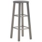vidaXL Taburetes de cocina 2 unidades MDF gris antracita vidaXL Taburetes de cocina 2 unidades MDF gris antracita