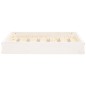 vidaXL Cama para perros madera maciza de pino blanco 61,5x49x9 cm vidaXL Cama para perros madera maciza de pino blanco 61,5x49x9 cm