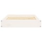 vidaXL Cama para perros madera maciza de pino blanco 61,5x49x9 cm vidaXL Cama para perros madera maciza de pino blanco 61,5x49x9 cm