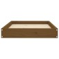 vidaXL Cama para perros madera maciza pino marrón miel 71,5x54x9 cm vidaXL Cama para perros madera maciza pino marrón miel 71,5x54x9 cm