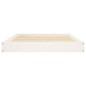 vidaXL Cama para perros madera maciza de pino blanco 101,5x74x9 cm vidaXL Cama para perros madera maciza de pino blanco 101,5x74x9 cm
