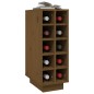 vidaXL Botellero madera maciza de pino marrón miel 23x34x61 cm vidaXL Botellero madera maciza de pino marrón miel 23x34x61 cm