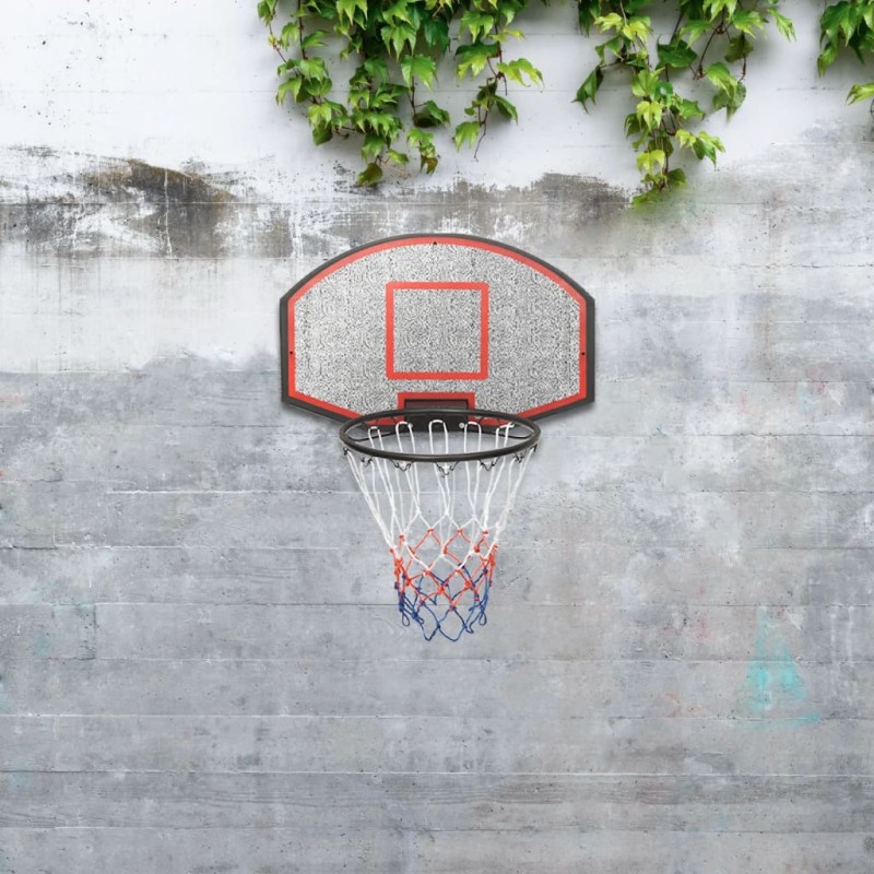 vidaXL Tablero de baloncesto polietileno negro 71x45x2 cm vidaXL Tablero de baloncesto polietileno negro 71x45x2 cm