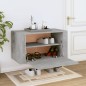 vidaXL Mueble zapatero pared contrachapada gris hormigón 70x35x38 cm vidaXL Mueble zapatero pared contrachapada gris hormigón 70x35x38 cm