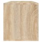 vidaXL Mueble zapatero pared contrachapada roble Sonoma 100x35x38 cm vidaXL Mueble zapatero pared contrachapada roble Sonoma 100x35x38 cm