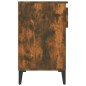 vidaXL Mueble zapatero madera contrachapada roble ahumado 102x36x60 cm vidaXL Mueble zapatero madera contrachapada roble ahumado 102x36x60 cm