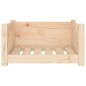 vidaXL Cama para perros madera maciza de pino 55,5x45,5x28 cm