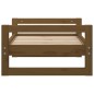 vidaXL Cama para perros madera maciza pino marrón miel 65,5x50,5x28 cm vidaXL Cama para perros madera maciza pino marrón miel 65,5x50,5x28 cm