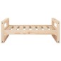 vidaXL Cama para perros madera maciza de pino 75,5x55,5x28 cm vidaXL Cama para perros madera maciza de pino 75,5x55,5x28 cm