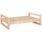 vidaXL Cama para perros madera maciza de pino 95,5x65,5x28 cm