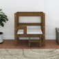 vidaXL Cama para perros madera maciza pino marrón miel 55,5x53,5x60 cm vidaXL Cama para perros madera maciza pino marrón miel 55,5x53,5x60 cm