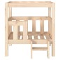 vidaXL Cama para perros madera maciza de pino 65,5x43x70 cm vidaXL Cama para perros madera maciza de pino 65,5x43x70 cm