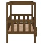 vidaXL Cama para perros madera maciza pino marrón miel 95,5x73,5x90 cm vidaXL Cama para perros madera maciza pino marrón miel 95,5x73,5x90 cm