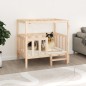 vidaXL Cama para perros madera maciza de pino 105,5x83,5x100 cm vidaXL Cama para perros madera maciza de pino 105,5x83,5x100 cm