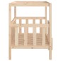 vidaXL Cama para perros madera maciza de pino 105,5x83,5x100 cm vidaXL Cama para perros madera maciza de pino 105,5x83,5x100 cm
