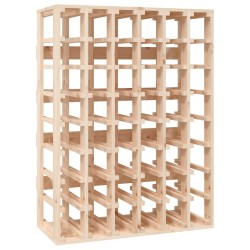 vidaXL Botellero madera maciza de pino 70x33x94 cm