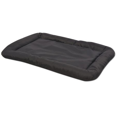 vidaXL Colchón para perro tamaño M negro