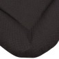 vidaXL Colchón para perro tamaño M negro