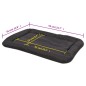 vidaXL Colchón para perro tamaño M negro