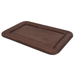 vidaXL Colchón para perro tamaño XXL marrón