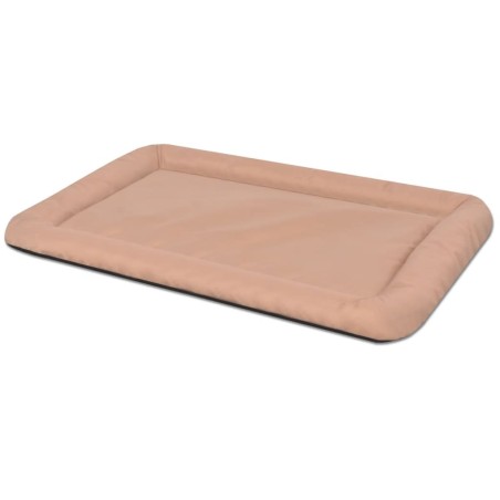vidaXL Colchón para perro tamaño M beige