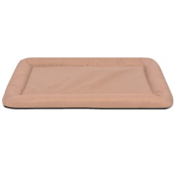 vidaXL Colchón para perro tamaño M beige