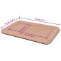 vidaXL Colchón para perro tamaño M beige vidaXL Colchón para perro tamaño M beige