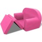 vidaXL Sillón flip-out para niños rosa vidaXL Sillón flip-out para niños rosa