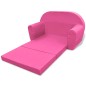vidaXL Sillón flip-out para niños rosa vidaXL Sillón flip-out para niños rosa
