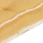 vidaXL Cojín para sofá de palets amarillo 73x40x7 cm vidaXL Cojín para sofá de palets amarillo 73x40x7 cm