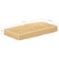 vidaXL Cojín para sofá de palets amarillo 73x40x7 cm vidaXL Cojín para sofá de palets amarillo 73x40x7 cm