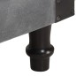 vidaXL Sillón cúbico de cuero auténtico y madera maciza mango negro vidaXL Sillón cúbico de cuero auténtico y madera maciza mango negro