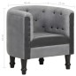 vidaXL Sillón cúbico de cuero auténtico y madera maciza mango negro vidaXL Sillón cúbico de cuero auténtico y madera maciza mango negro