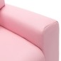 vidaXL Sillón reclinable para niños cuero sintético rosa vidaXL Sillón reclinable para niños cuero sintético rosa