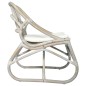 vidaXL Silla de ratán lino gris vidaXL Silla de ratán lino gris