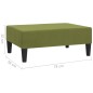 vidaXL Reposapiés de terciopelo verde 78x56x32 cm vidaXL Reposapiés de terciopelo verde 78x56x32 cm