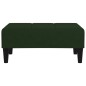 vidaXL Taburete de terciopelo verde oscuro 78x56x32 cm vidaXL Taburete de terciopelo verde oscuro 78x56x32 cm