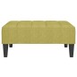 vidaXL Reposapiés de tela verde 78x56x32 cm vidaXL Reposapiés de tela verde 78x56x32 cm