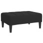 vidaXL Reposapiés de terciopelo negro 78x56x32 cm vidaXL Reposapiés de terciopelo negro 78x56x32 cm