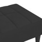 vidaXL Reposapiés de terciopelo negro 78x56x32 cm vidaXL Reposapiés de terciopelo negro 78x56x32 cm